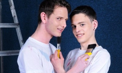 Aaron Aurora fucks Joey Wood