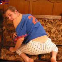 Horny baseball player - Picture 8