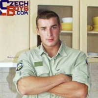 Czech soldier stripping - Picture 2