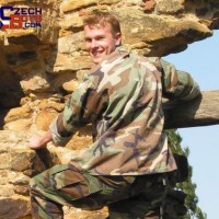 Czech soldier stripping - Picture 1
