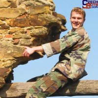 Czech soldier stripping - Picture 2