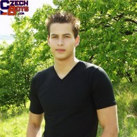 Czech boy jerking off outdoors - Picture 7