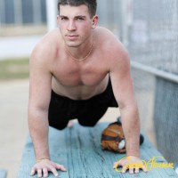 Wade posing outdoors - Picture 5