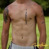 College athlete posing naked - Picture 1