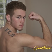Brett jerking off dick - Picture 8