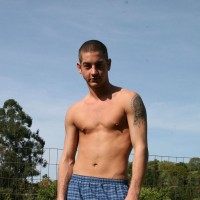 Caleb plays with his cock - Picture 2