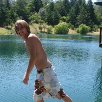 Skyler posing naked outdoors - Picture 7