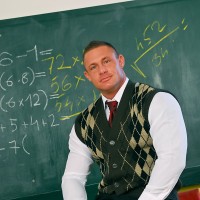 Muscled teacher Jack Dragon - Picture 1