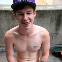 Naked on an inner city balcony - Picture 16
