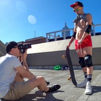 ailey James getting naked on the roof - Picture 16