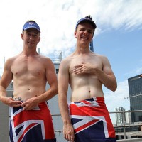 Ryan and Brent naked on the roof - Picture 3