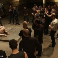 Bound and suspended upside down - Picture 7