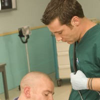 Dr. Finger. Group sex in a hospital - Picture 6