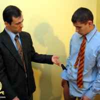 Marty gets spanked in detention - Picture 6