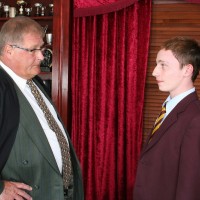 Martin is strip searched by the older headmaster - Picture 2