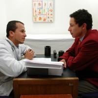 Jimmy gets attention from the campus doctor - Picture 2