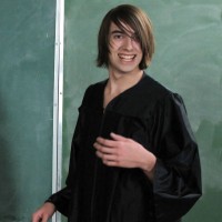 Spencer and his teacher - Picture 1