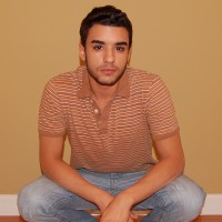 Hot cuban stoke his dick - Picture 1