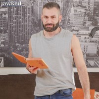 Wolf Rayet strokes his cock - Picture 1
