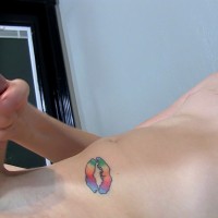 Elijah Young strokes his cock - Picture 16