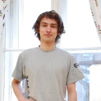 Long haired hot guy with hairy cock - Picture 1