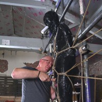 Bound up & made to jizz - Picture 3