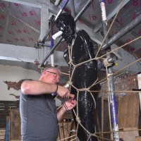 Bound up & made to jizz - Picture 8