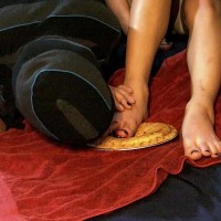 Angel & Tristan share a pie - Picture 26