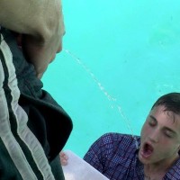 Chris Porter and Ryan Conners pool piss and fuck - Picture 3