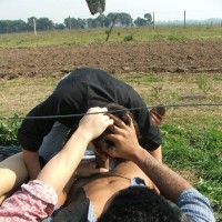 Guy tasting cowboys' dicks - Picture 9