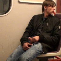 Double cum in subway - Picture 14