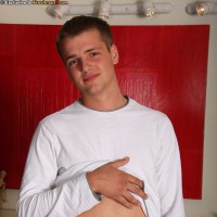 Danny stroking his huge dick - Picture 2