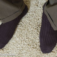 J.T. shows off his socks - Picture 17