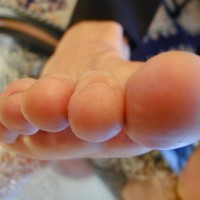 Ridgeway show his feet - Picture 29