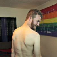 Luke Mason strokes his cock - Picture 7