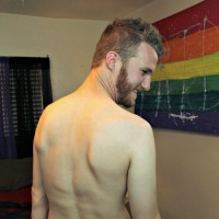 Luke Mason strokes his cock - Picture 8