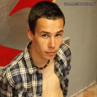 Cute boy touching his uncut cock on camera - Picture 18