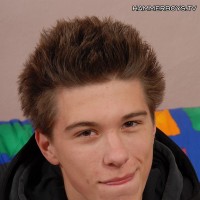 Nice boy exposes his big dick - Picture 1