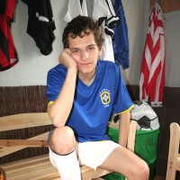 Diego in soccer kit - Picture 1