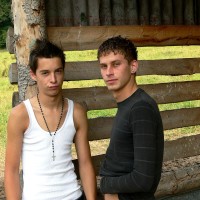 Jay and Tony fuck outdoor - Picture 1