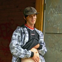 Adrian M cums outside - Picture 4