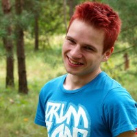Kamyk selfsucking in the forest - Picture 1