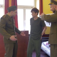 Cadet fucked by two soldiers - Picture 2