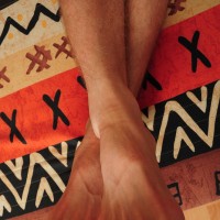 Van show his feet and cock - Picture 11