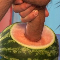 Camil Tucker fucks a watermelon - Picture 15