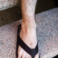 Joseph shows his feet - Picture 3