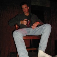 Michael shows off his socks - Picture 9