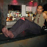 Michael shows off his socks - Picture 14
