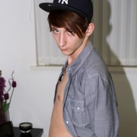 Max Brown show his uncut cock - Picture 15