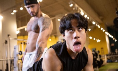 Pumping the gym bro